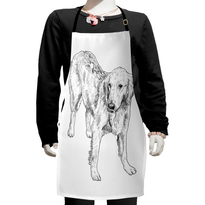 Young Dog Art Kids Apron