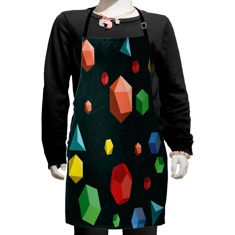 Platonic Shapes 3D Kids Apron