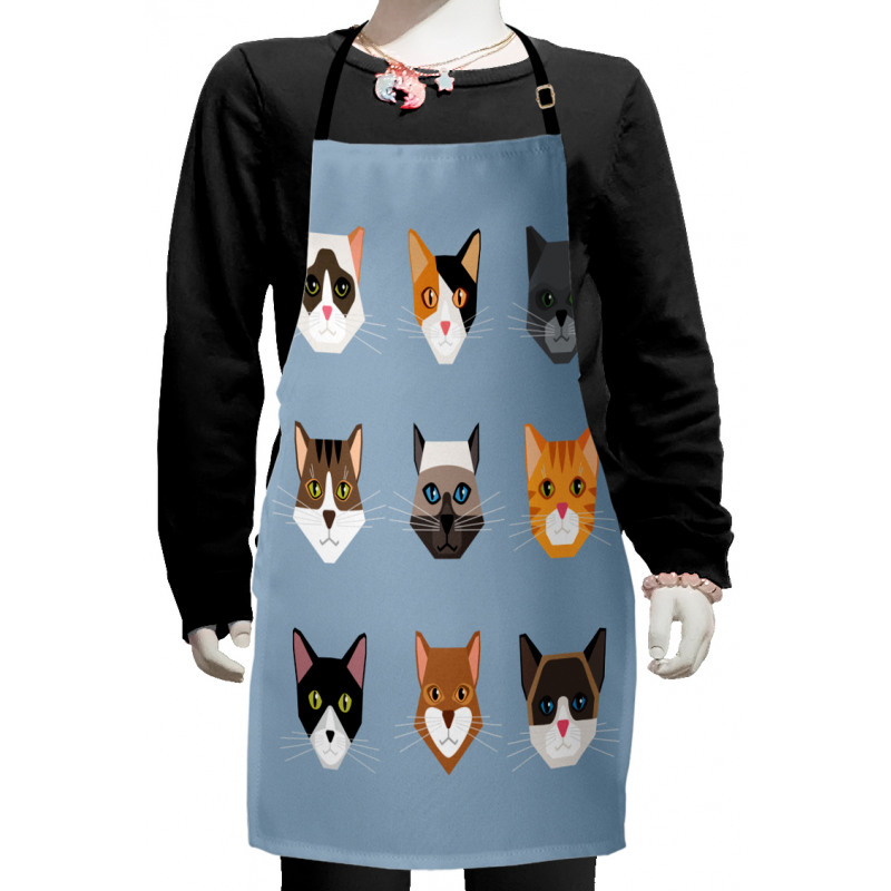 Contemporary Portraits Set Kids Apron