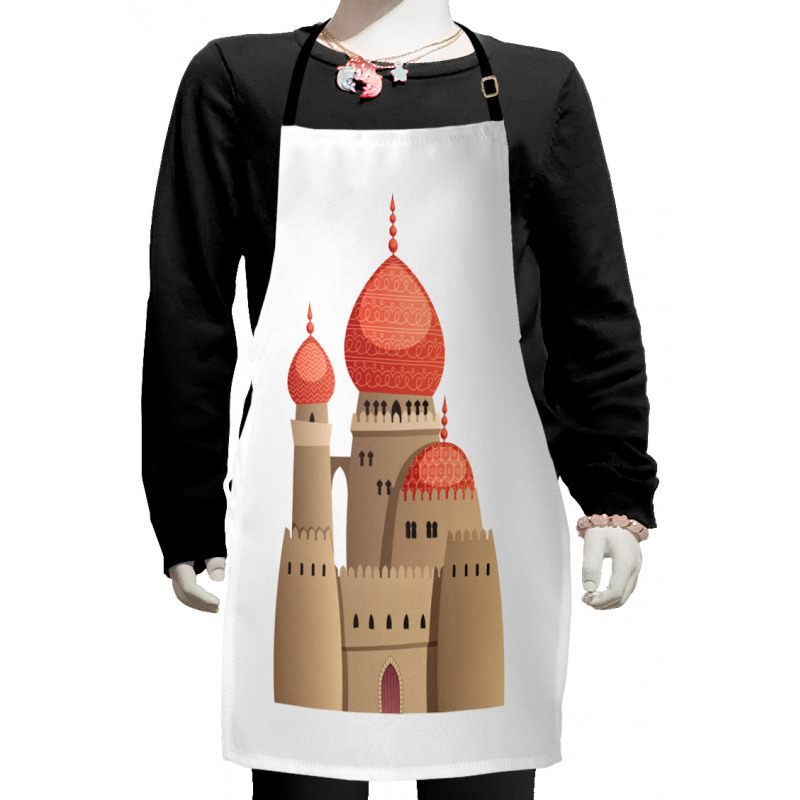 Fantasy Castle Cartoon Kids Apron