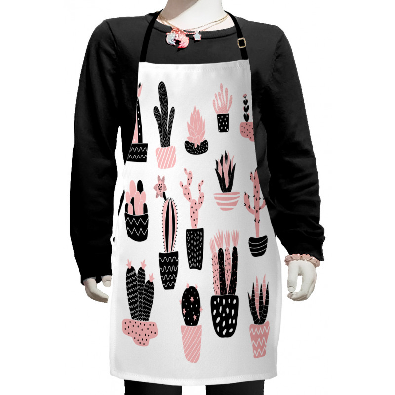 Succulent Pots Kids Apron