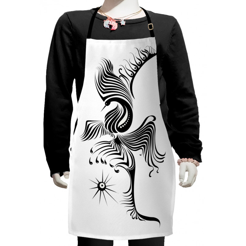 Abstract Phoenix Design Kids Apron