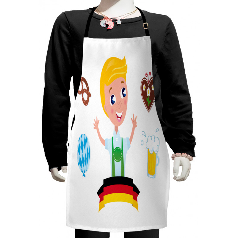 Bavarian Boy Oktoberfest Kids Apron