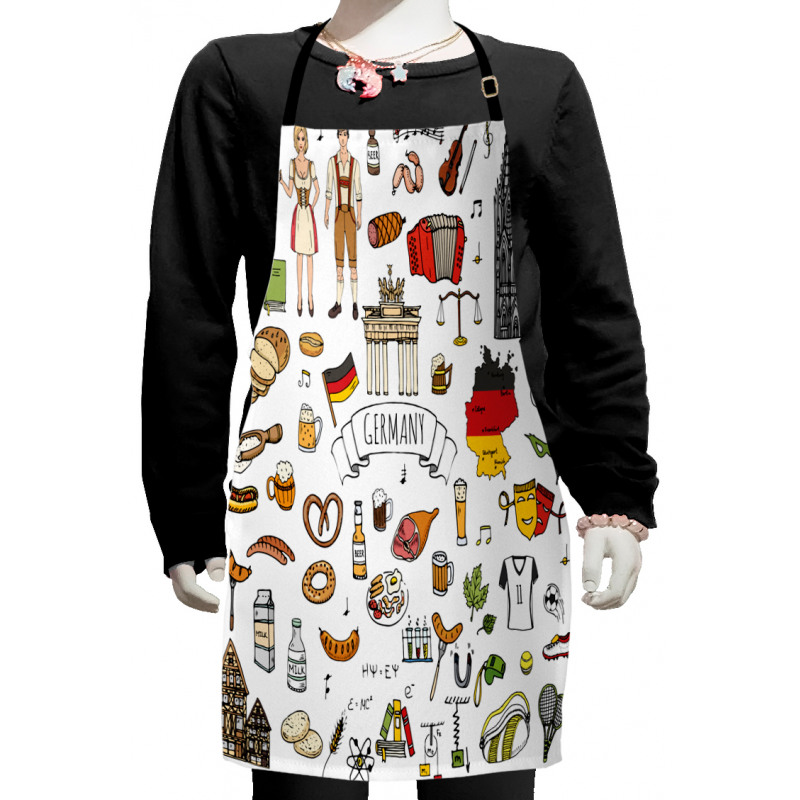 European Culture Kids Apron