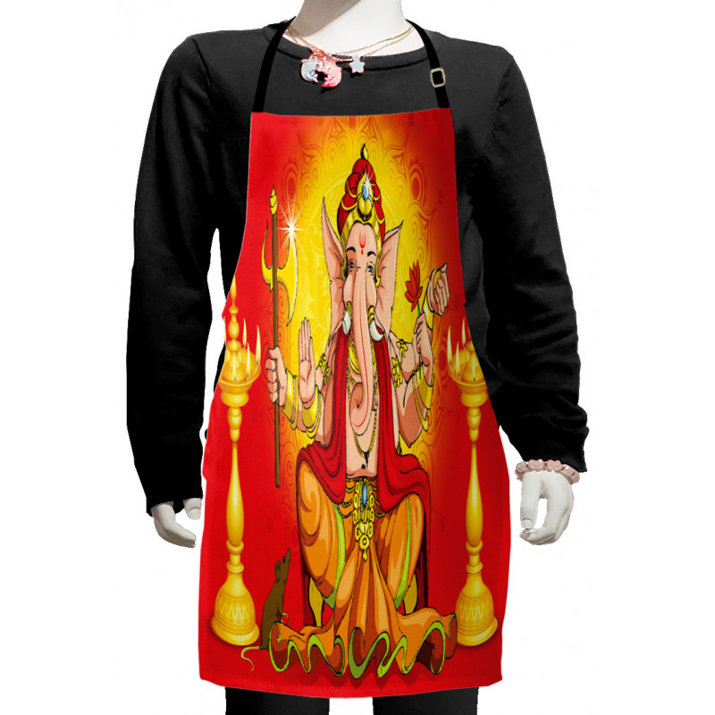 Diwali Festival Ceremony Kids Apron