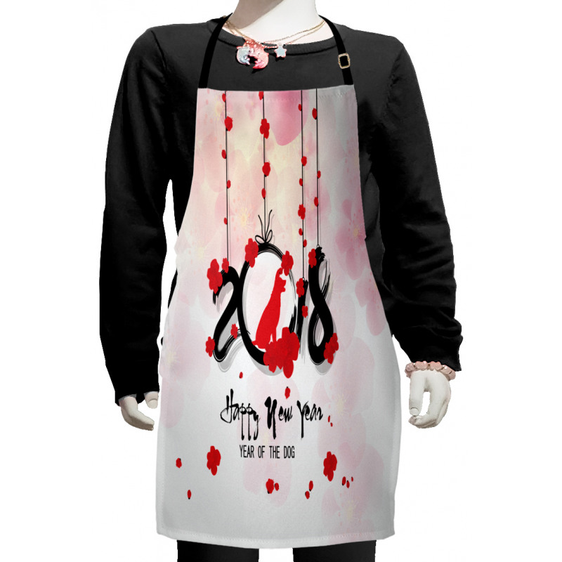 Brush Blossom Kids Apron