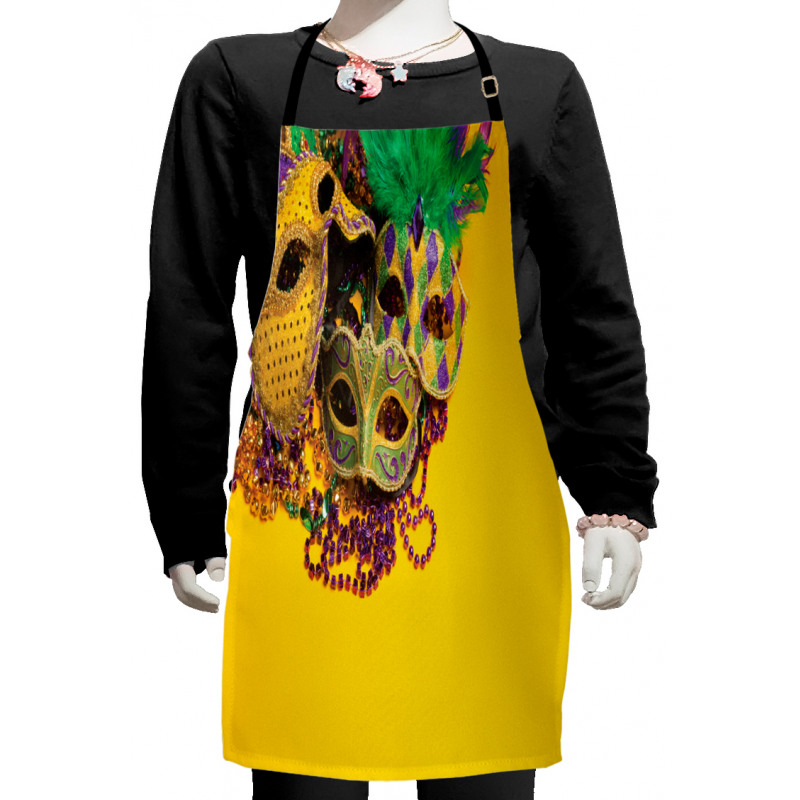 Venetian Mask Design Kids Apron