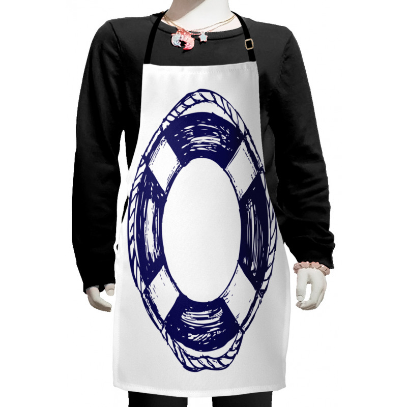 Sketch Life Buoy Kids Apron