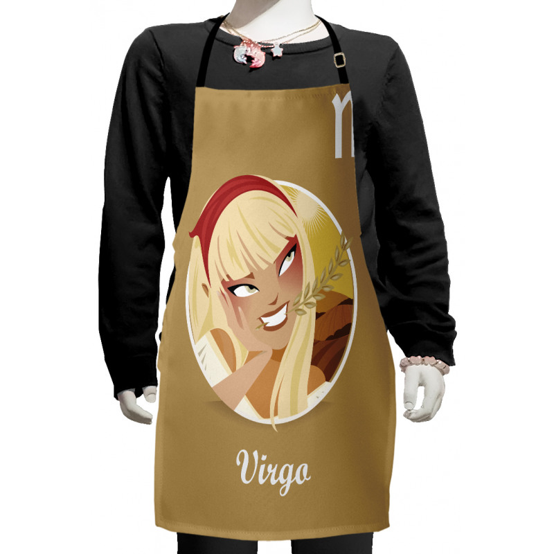 Teen Girl Wheat Kids Apron