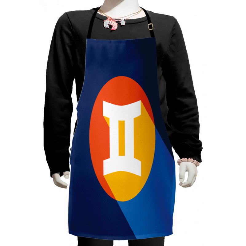 Colorful Graphic Kids Apron