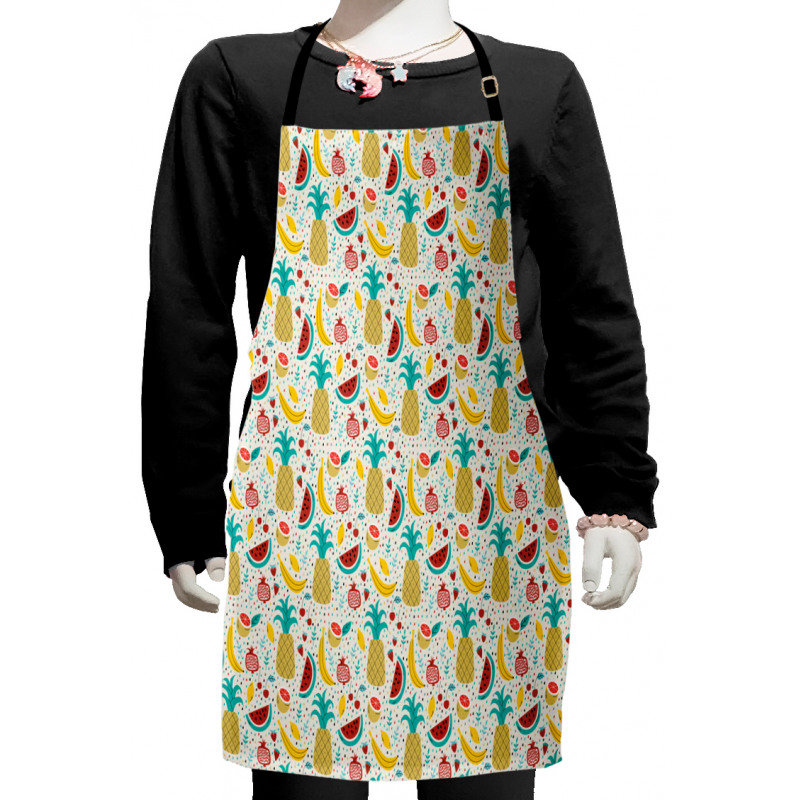 Fruits Abstract Kitchen Kids Apron