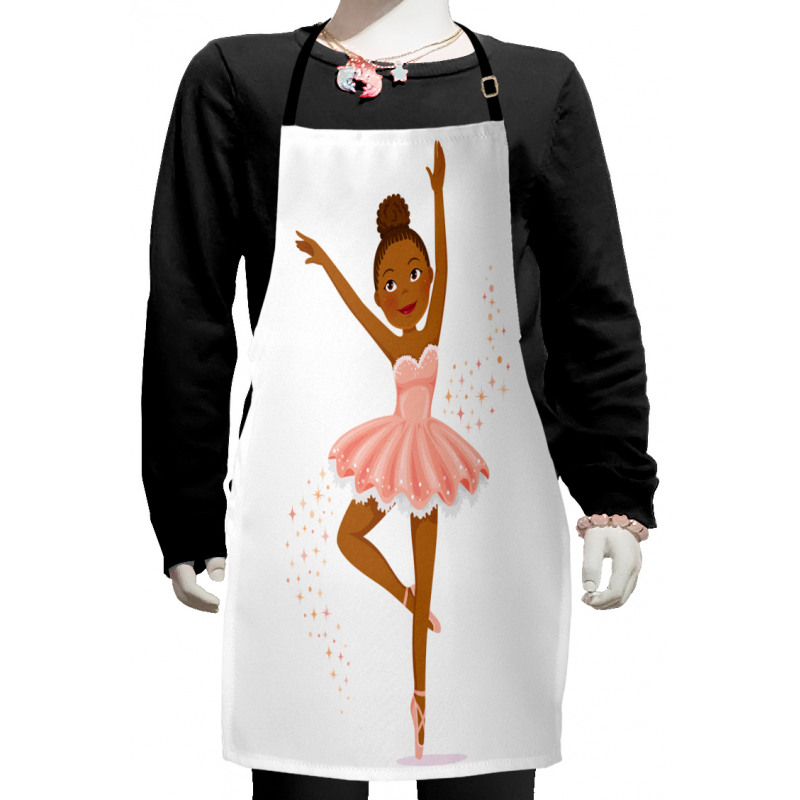 Ballerina Dancing Kids Kids Apron