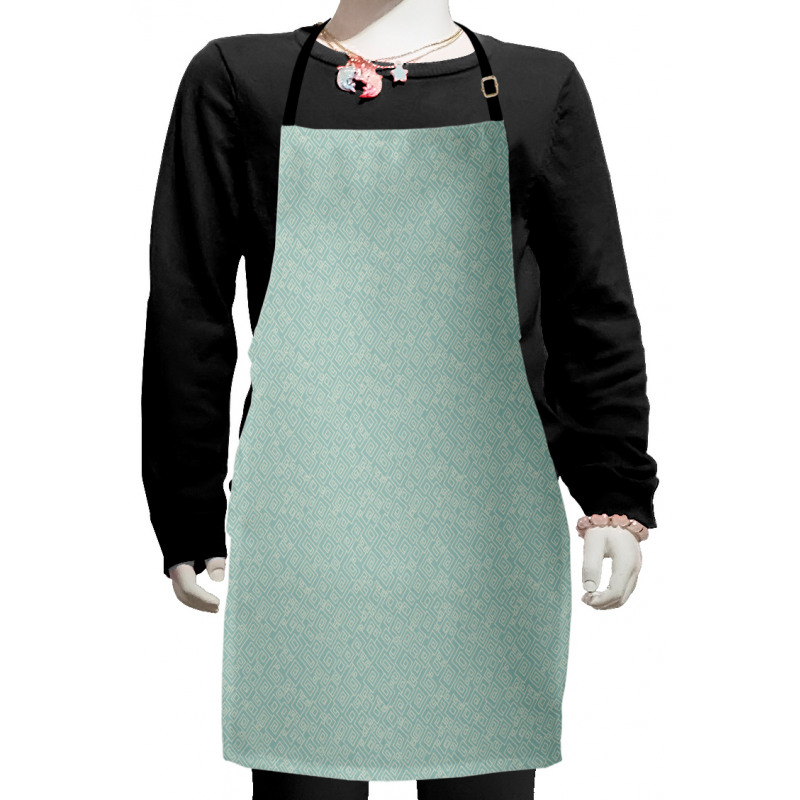 Squares Lines Kids Apron