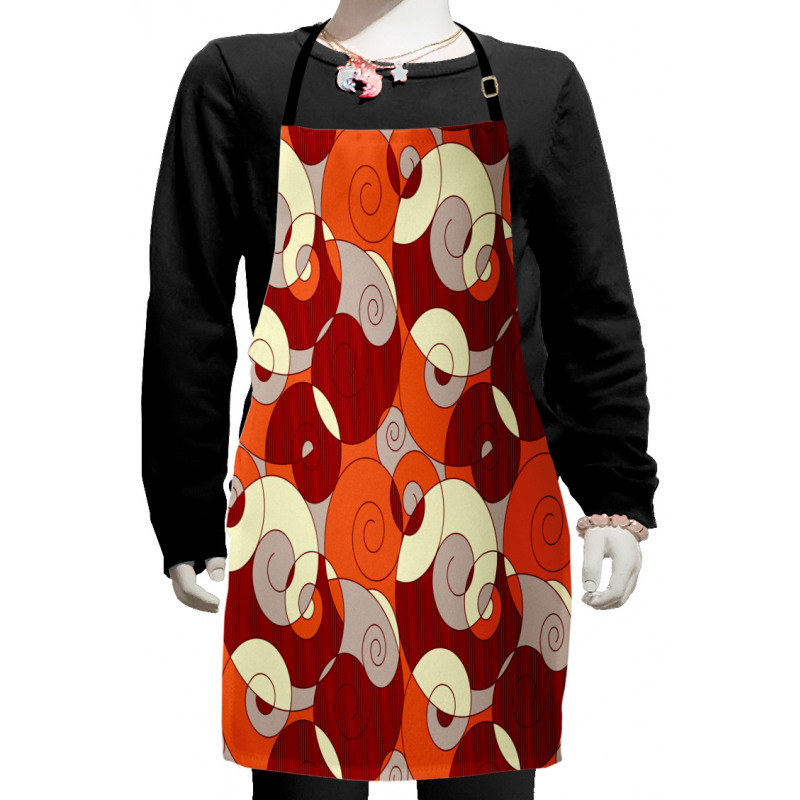 Psychedelic Spiral Kids Apron