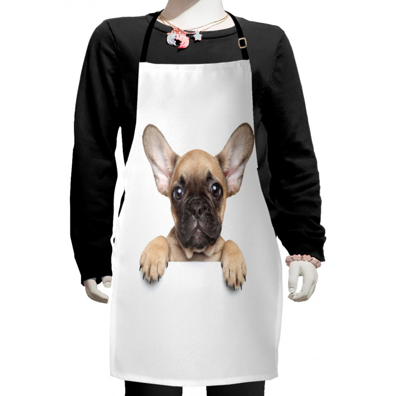 Pedigreed Young Puppy Kids Apron