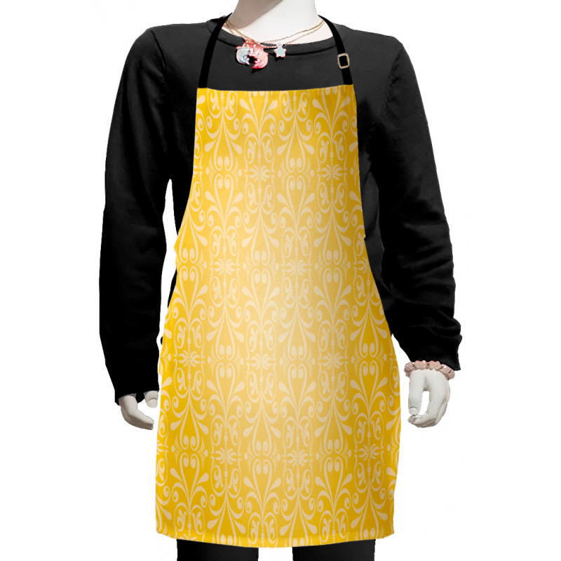 Timeless Royal Motif Kids Apron