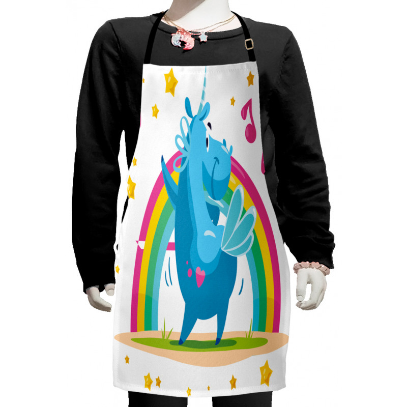 Cartoon Horse Kids Apron