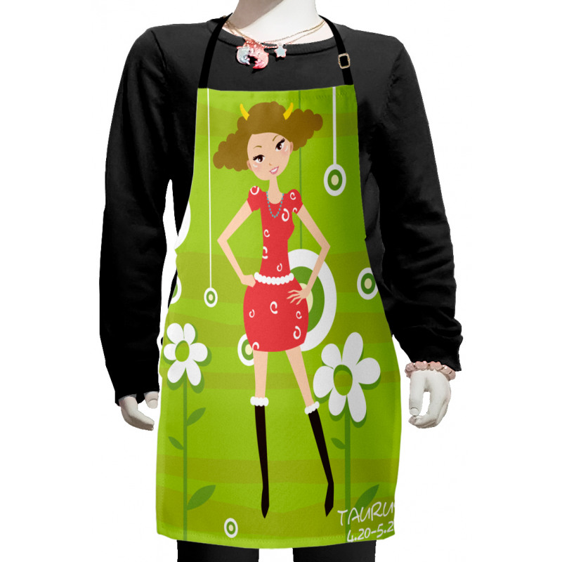 Fashion Teen Girl Kids Apron