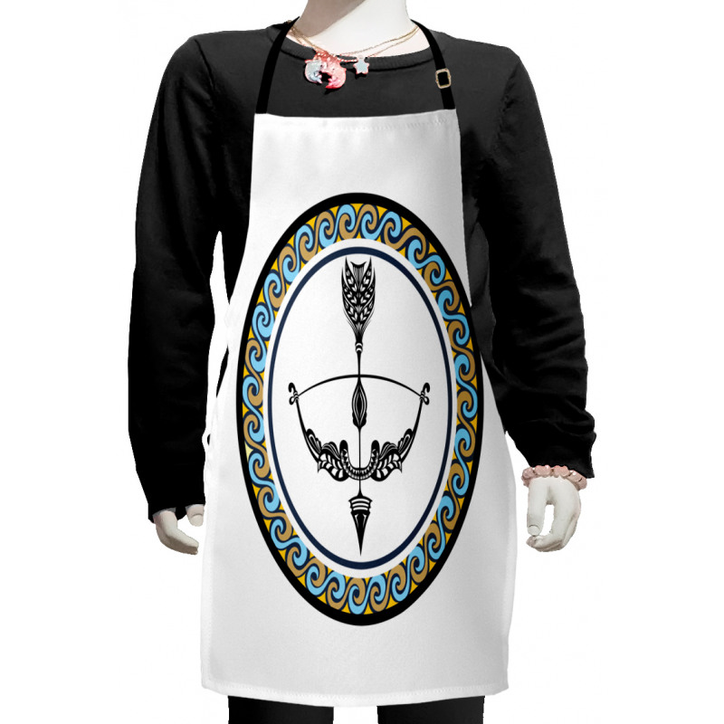 Victorian Bow Kids Apron