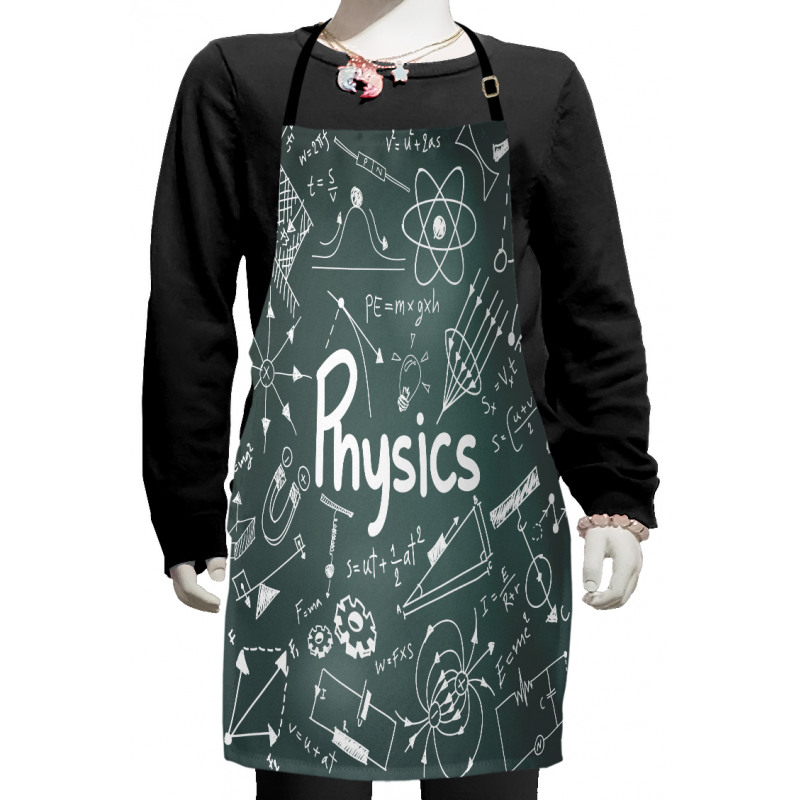 Physics and Math School Kids Apron