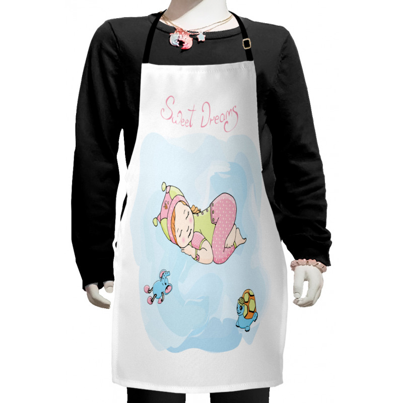 Cartoon Girl Toys Kids Apron