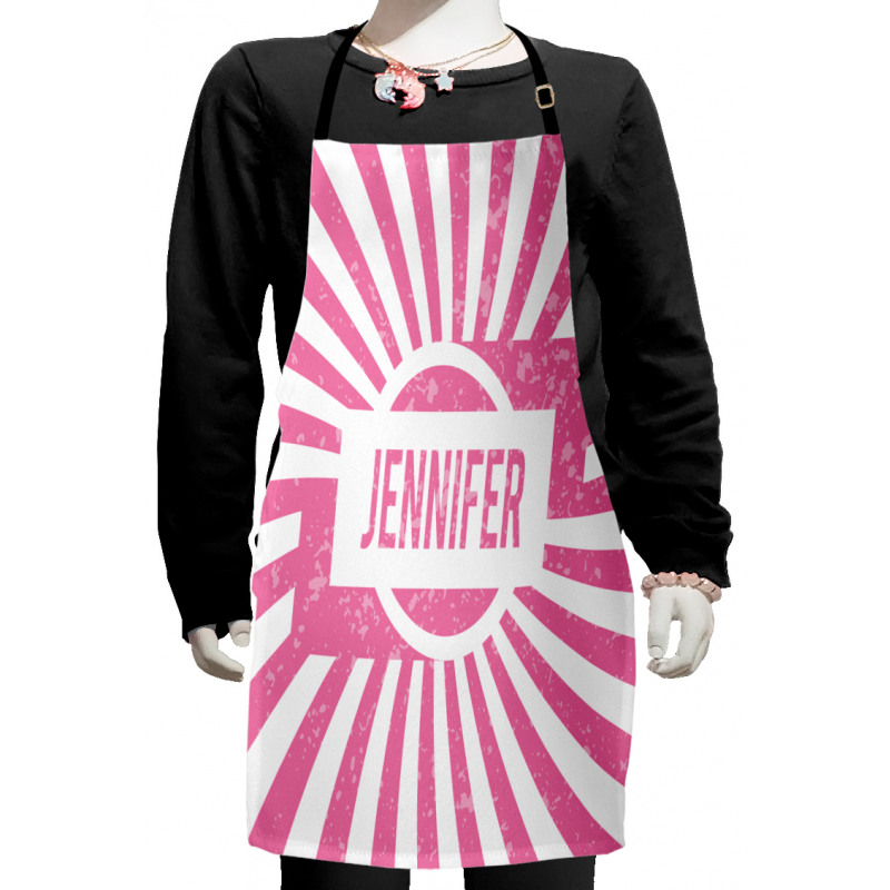 American Girls Name Kids Apron