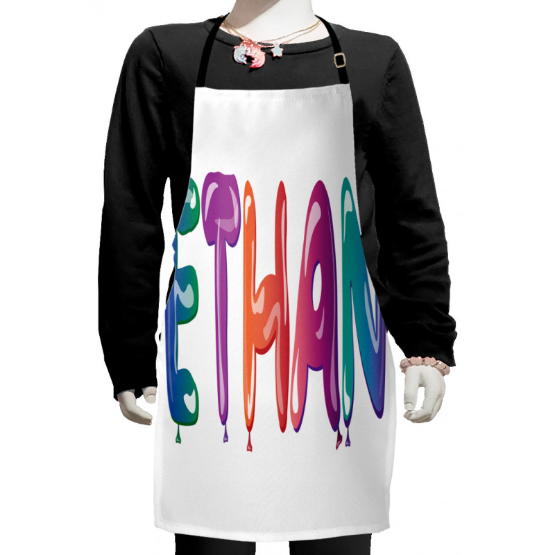 Balloons Happy Birthday Kids Apron