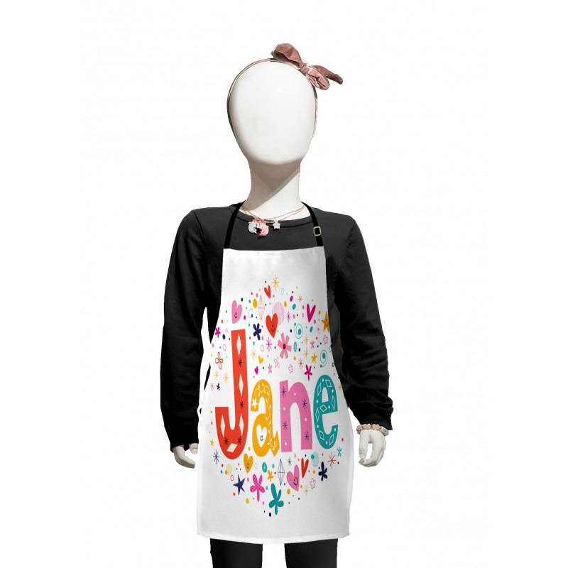 Cartoon Design Kids Apron