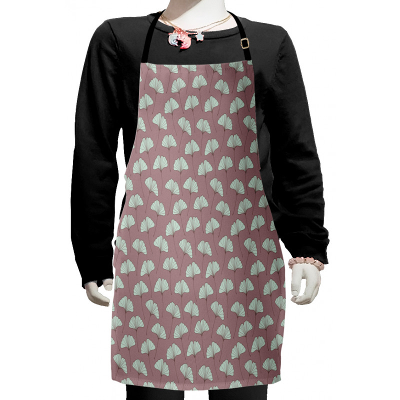 Ginkgo Leaves Retro Kids Apron