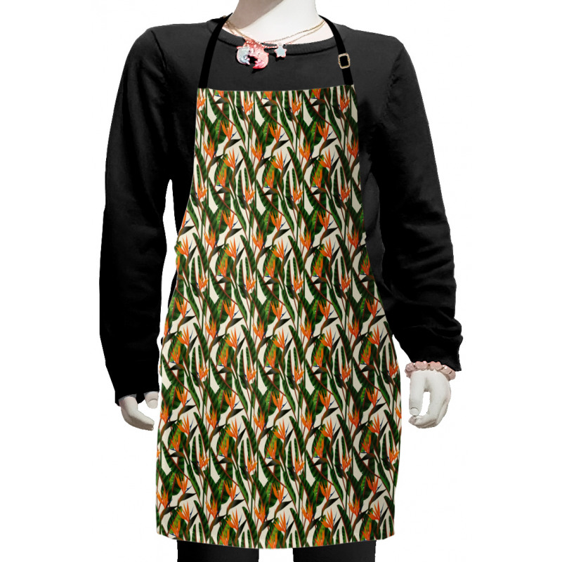 Exotic Summer Jungle Kids Apron