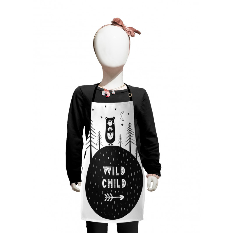 Wild Child and Bear Kids Apron