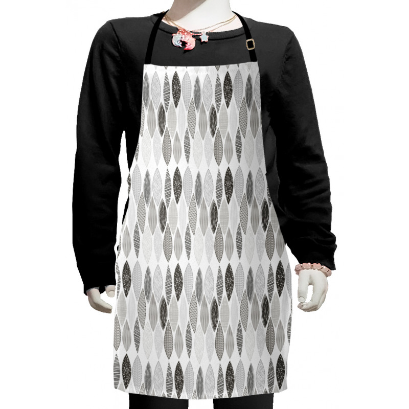 Abstract Leaves Art Kids Apron