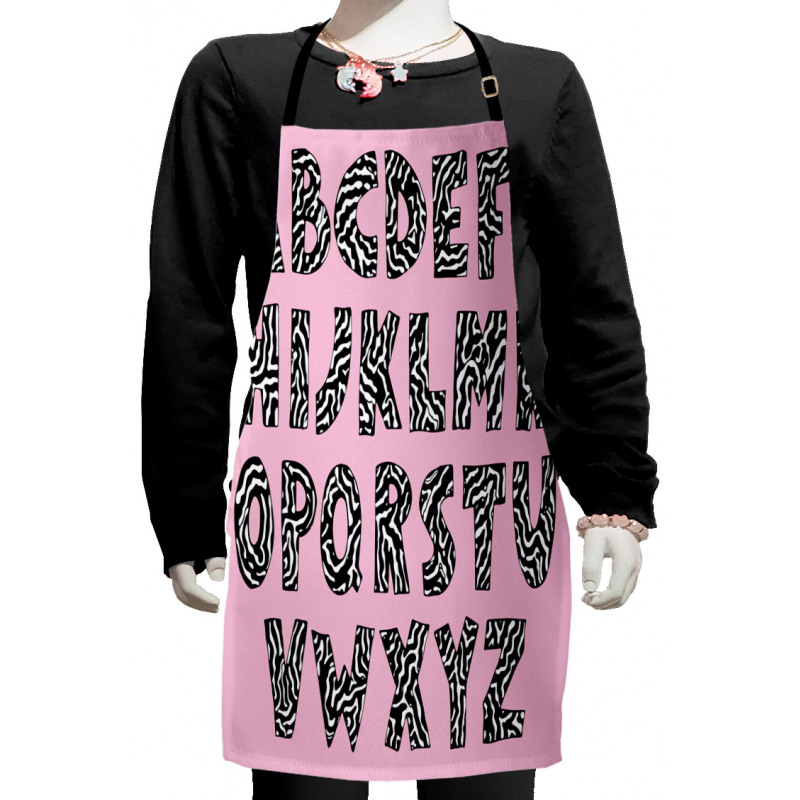 Funky Letters Trippy Kids Apron