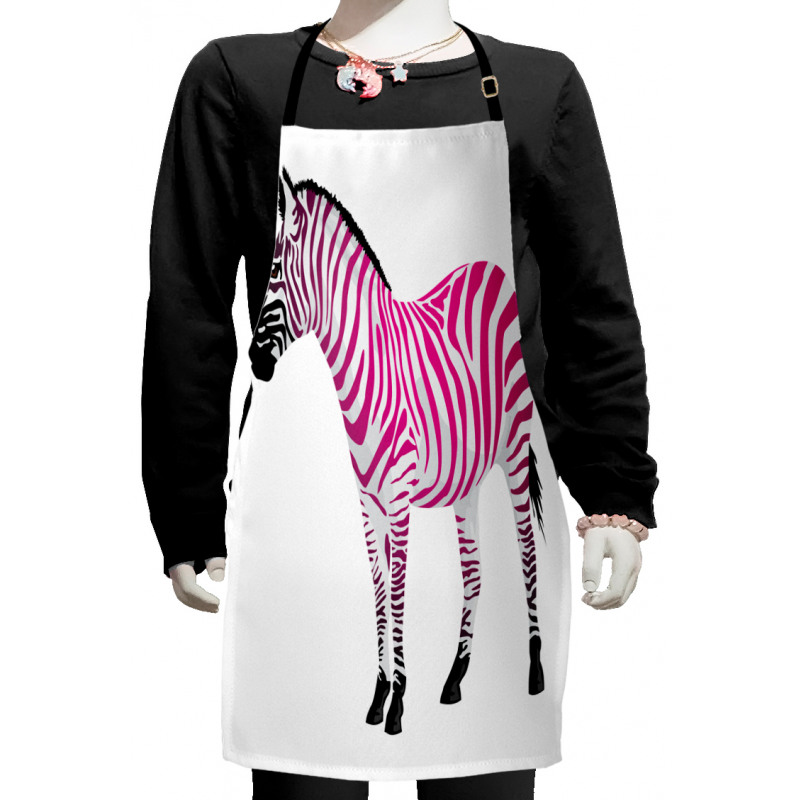 Savannah Animal Art Kids Apron