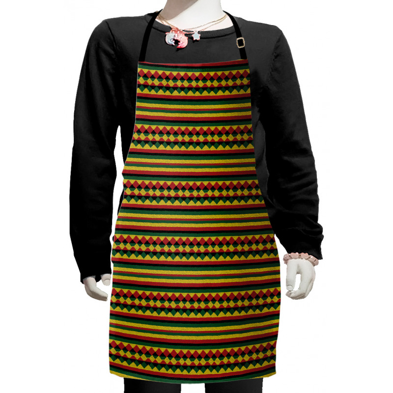 Colorful African Kids Apron