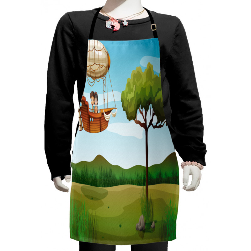 Fantasy Explorer Boy Kids Apron