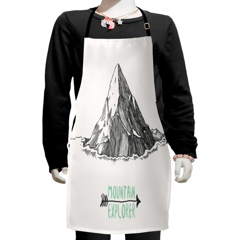 Sketch Mountain Arrow Kids Apron