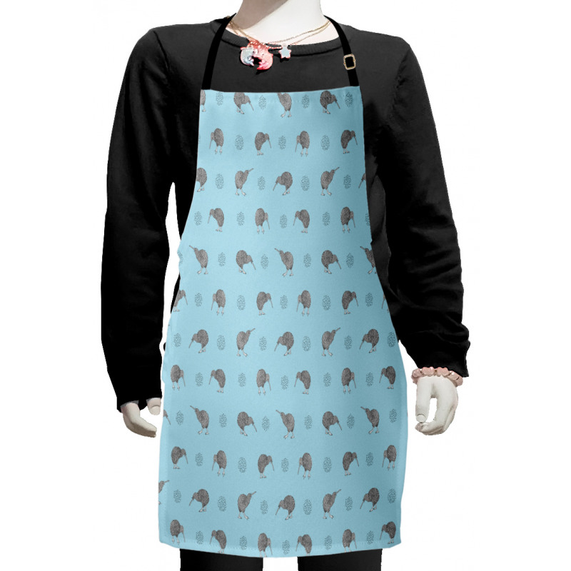 Indigenous Exotic Animals Kids Apron