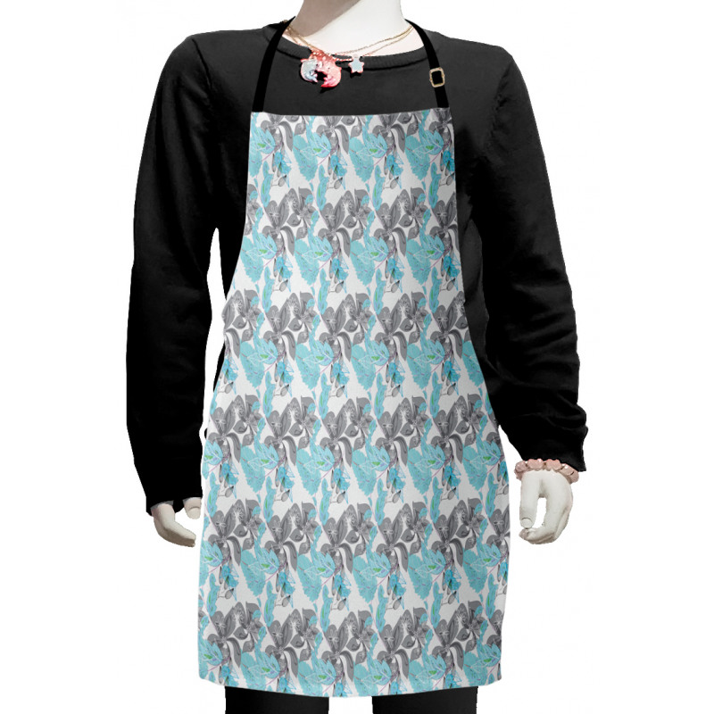 Flowers and Foliage Kids Apron