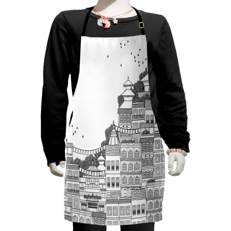 Doodle Style Kathmandu Kids Apron