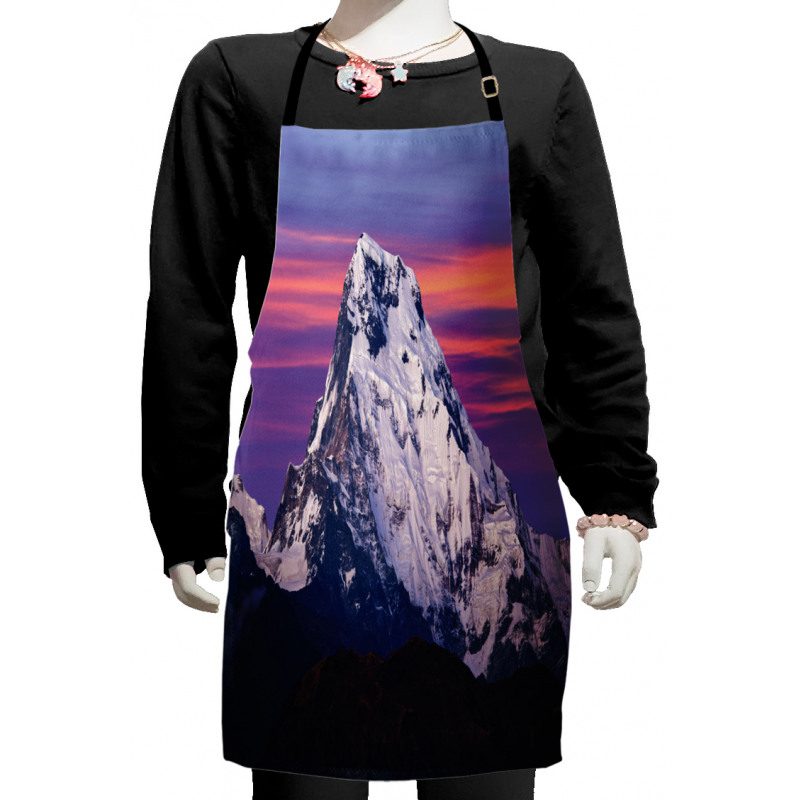 Himalayas in the Sunset Kids Apron