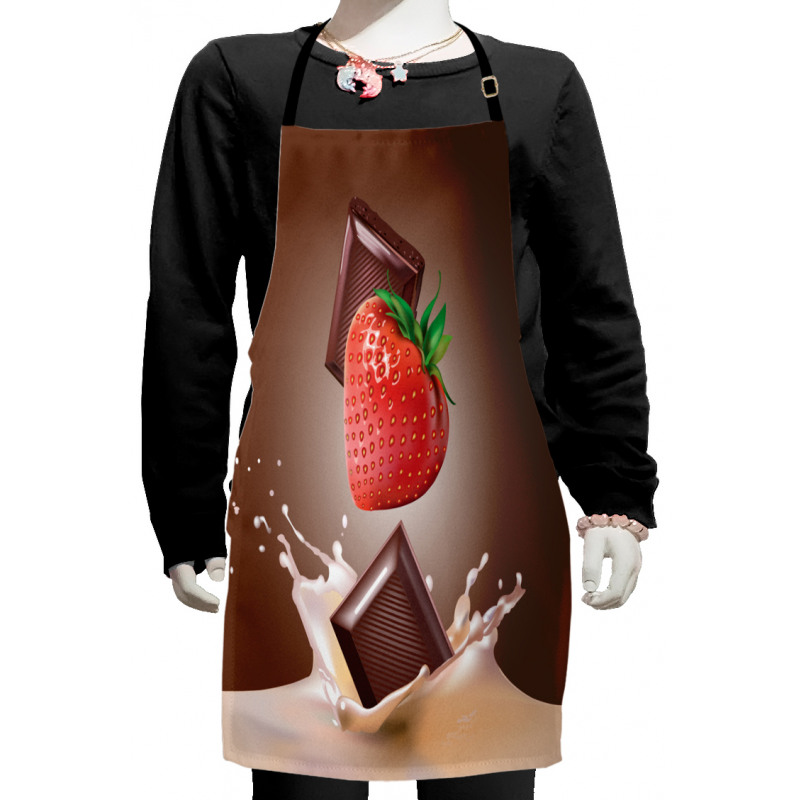 Strawberry Chocolate Kids Apron