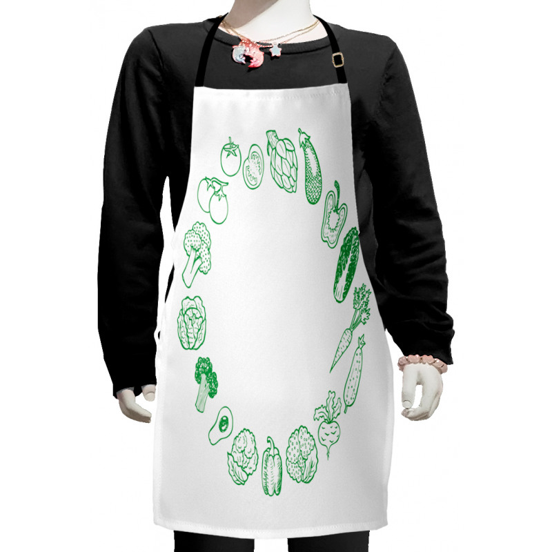 Eat More Organic Kids Apron