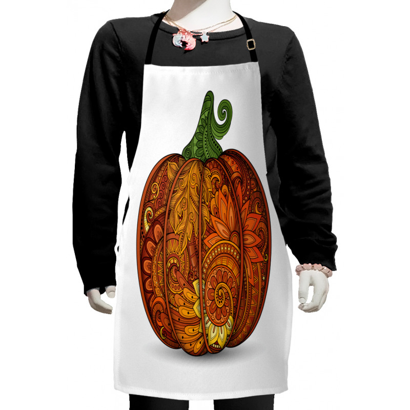 Style Pumpkin Kids Apron