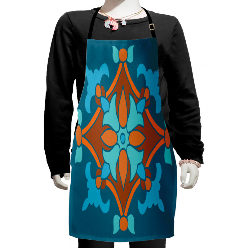 Folkloric Pattern Kids Apron