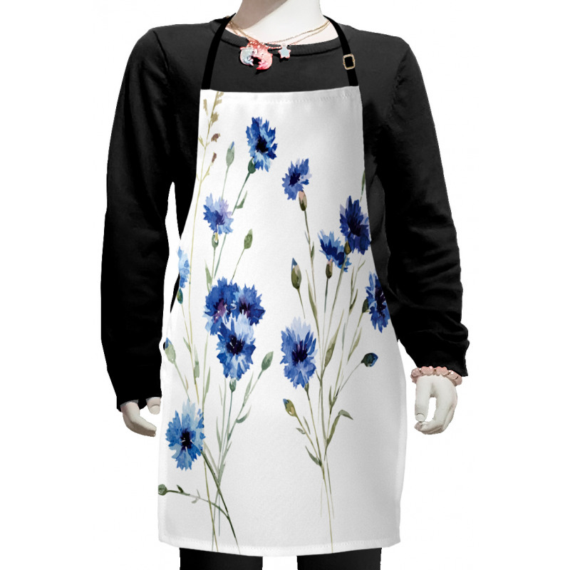 Carniation Flowers Kids Apron