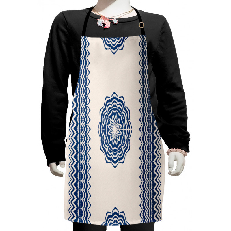 Oriental Zigzag Ethnic Kids Apron