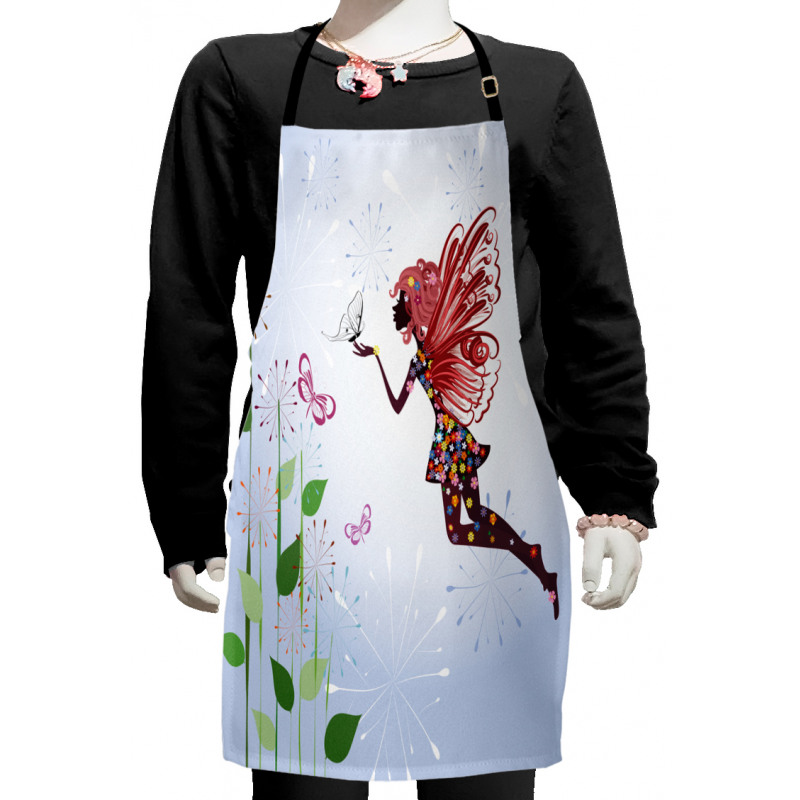 Butterfly Wing Fairy Kids Apron