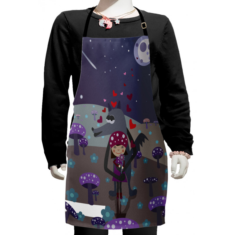 Red Riding Hood and Wolf Kids Apron