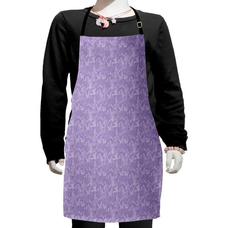 Romantic Syringa Garden Kids Apron